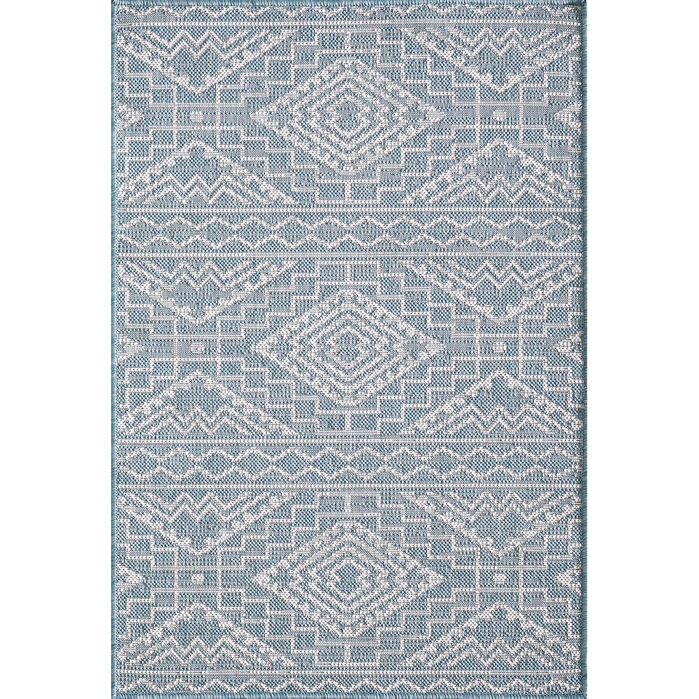 Domani Pyramids Chevron Indoor/ Outdoor Rug