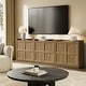 preview thumbnail 39 of 49, Multifunctional Minimalist Side Cabinet with 3D Design