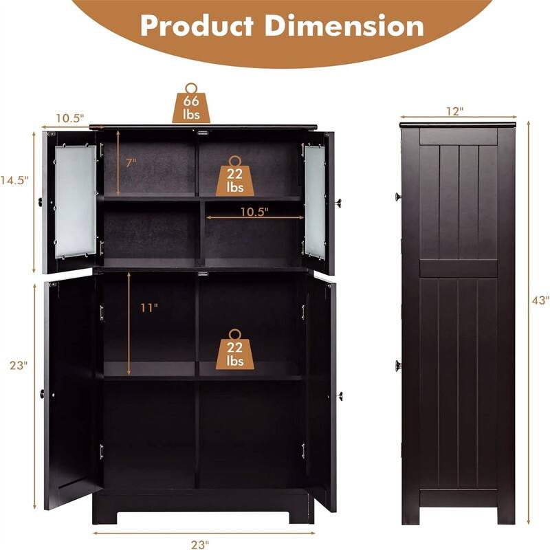 Bathroom Floor Cabinet