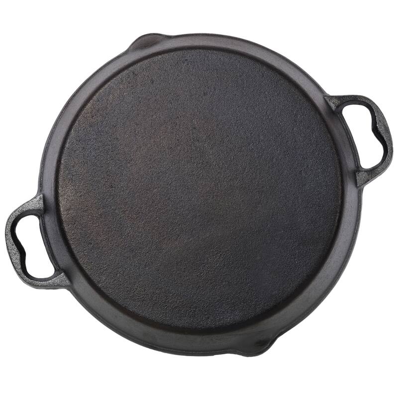 Pre-Seasoned Cast Iron Skillet, Cast Iron Pan with Dual Assist Handles,Use for Grill, Stovetop, Induction, Oven Safe Cookwa