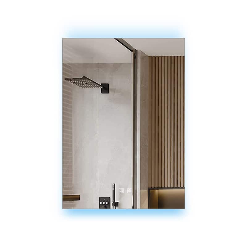 Corsica Surface-Mount LED Mirror Medicine Cabinet with Defogger