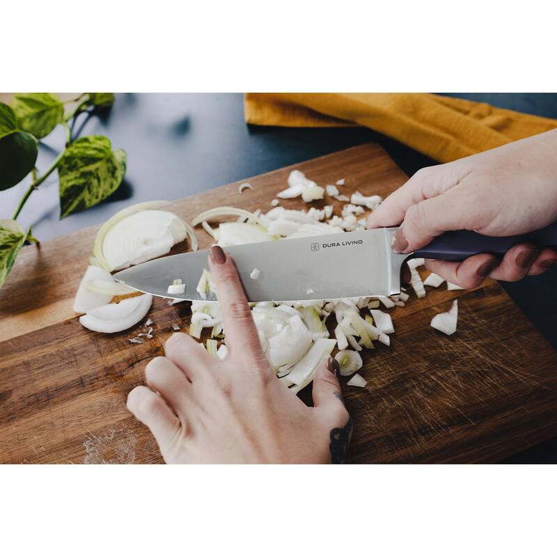 Dura Living Signature 8-inch Chef's Knife - Forged Stainless Steel Kitchen Knife