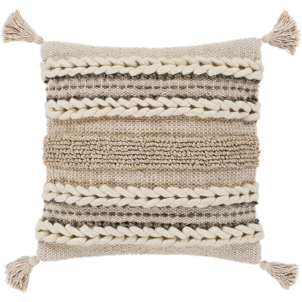 wool decorative pillows