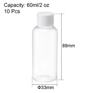 Plastic Reagent Bottle Sample Sealing Liquid Storage Container 2pcs - Brown  - Bed Bath & Beyond - 37246508