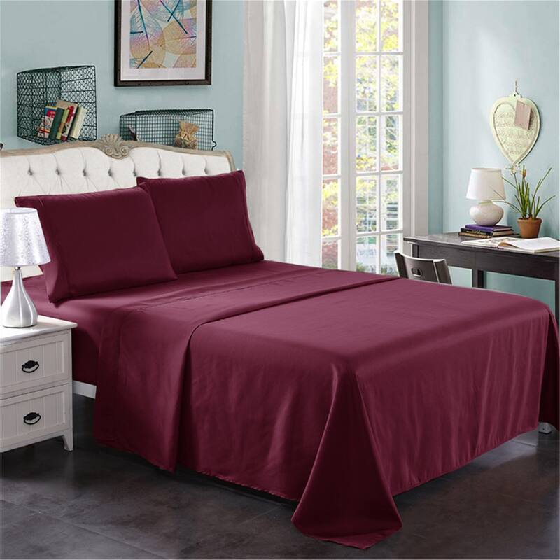 Luxury Deep Pocket 4-piece Bed Sheet Set