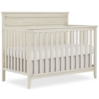 SweetPea Baby Bayfield Convertible Crib - Glazed Brush White