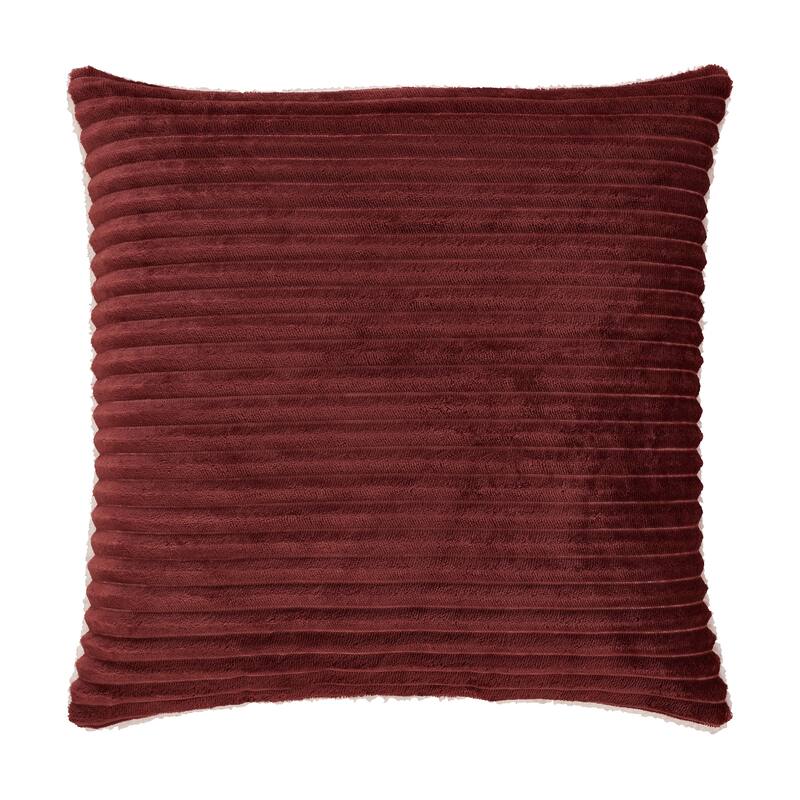 J. Queen New York Everett 20" Square Decorative Throw Pillow - Brick