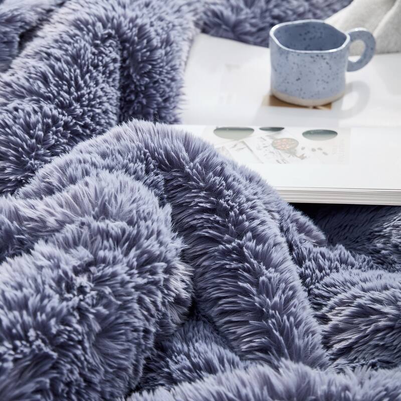 Wilderness - Coma Inducer® Oversized Comforter Set - Silver Dusk