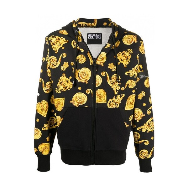 versace jeans zip hoodie