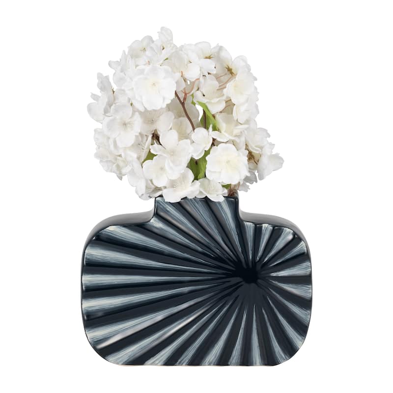Sagebrook Home Coastal Artisan Vase Abstract