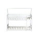 preview thumbnail 40 of 40, House-Style Twin Bunk Bed with Roof & Ladder