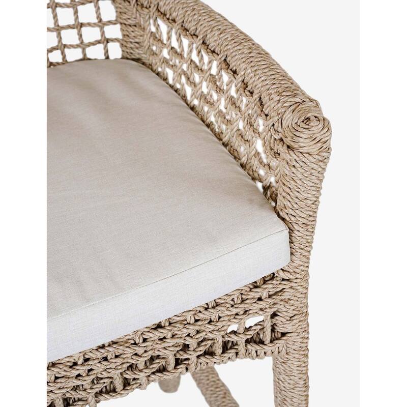 Classic Home Brisbane Woven Outdoor Bar and Counter Stools