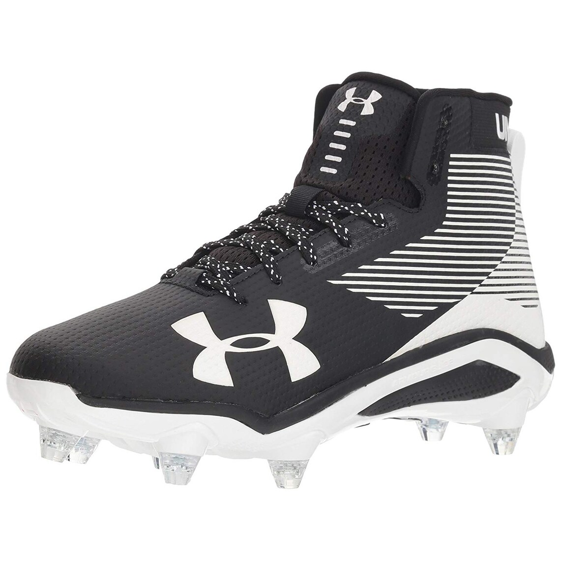 under armour high top baseball cleats