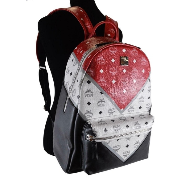 mcm chevron backpack