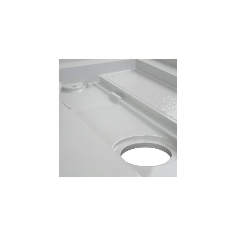 Transolid Linear 60" x 32" Alcove Shower Base with Right Hand Drain - 60" x 32" - 60" x 32"