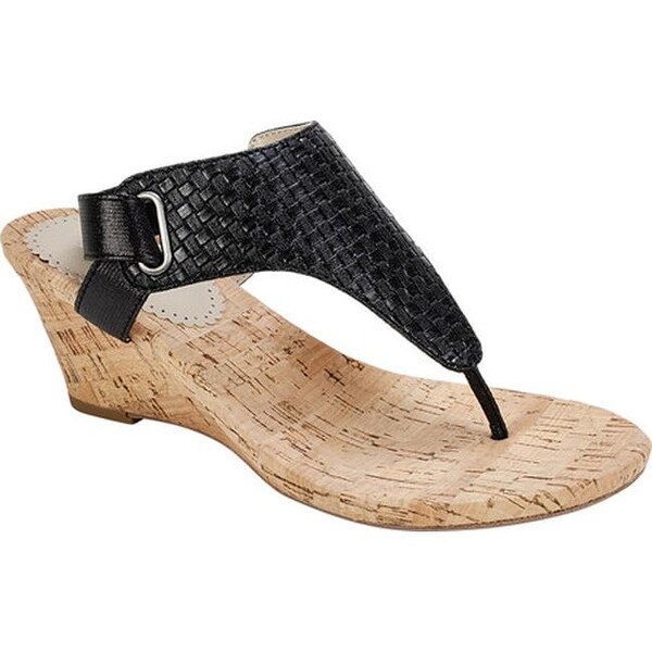 white mountain all good wedge sandals