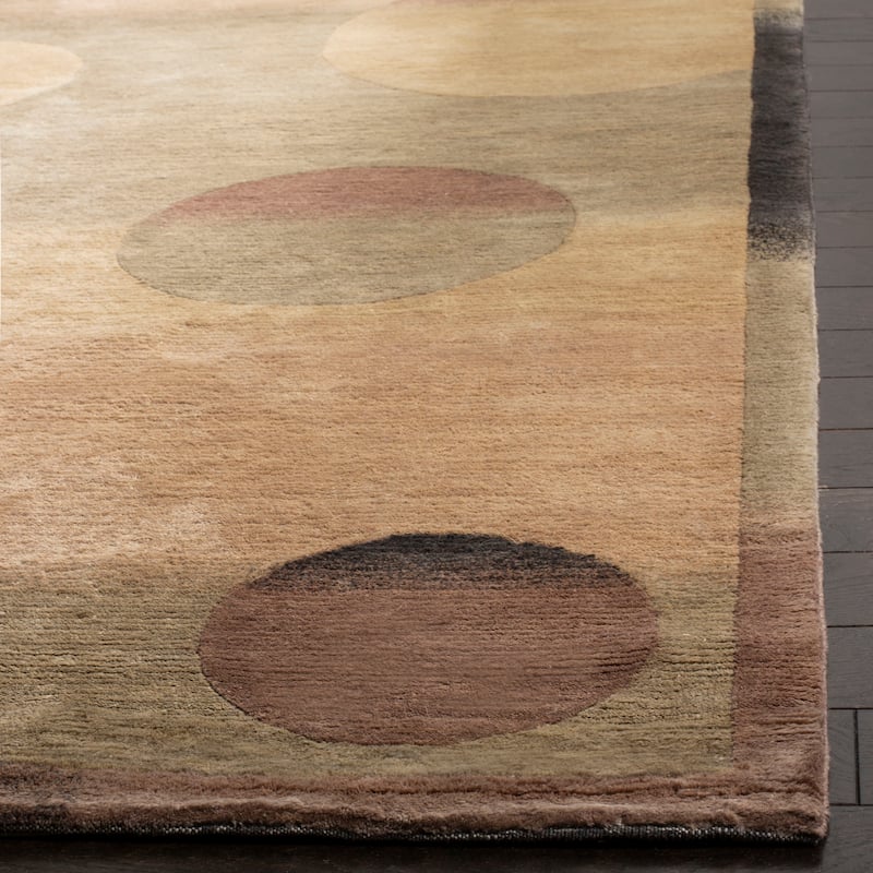 SAFAVIEH Couture Hand-knotted Tibetan Maella Modern Wool Rug