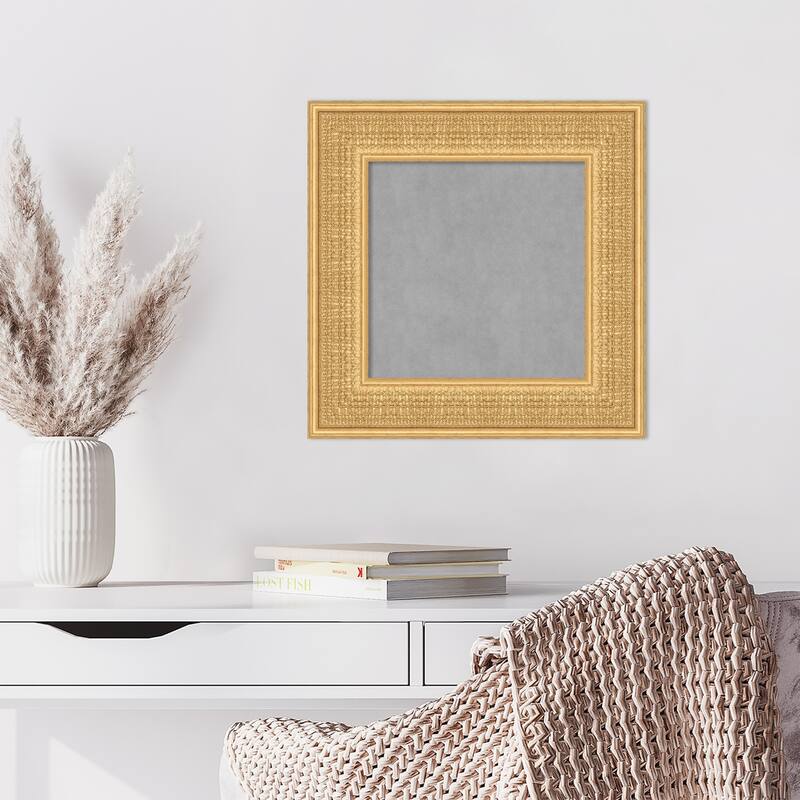 Amanti Art Trellis Gold Framed Magnetic Board