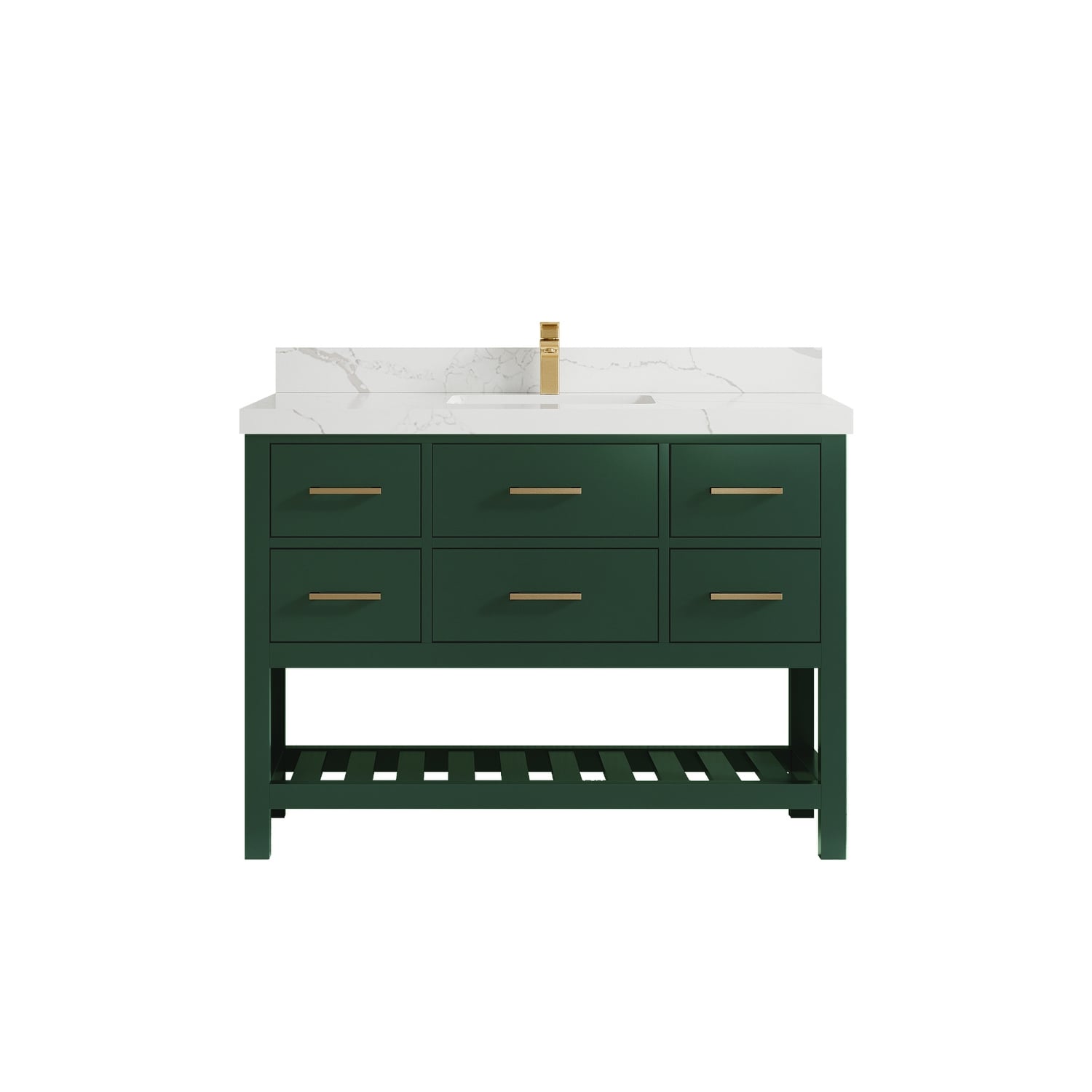 Willow Collections 48 in. W x 22 in. D Parker Single Sink Bathroom Vanity with Countertop