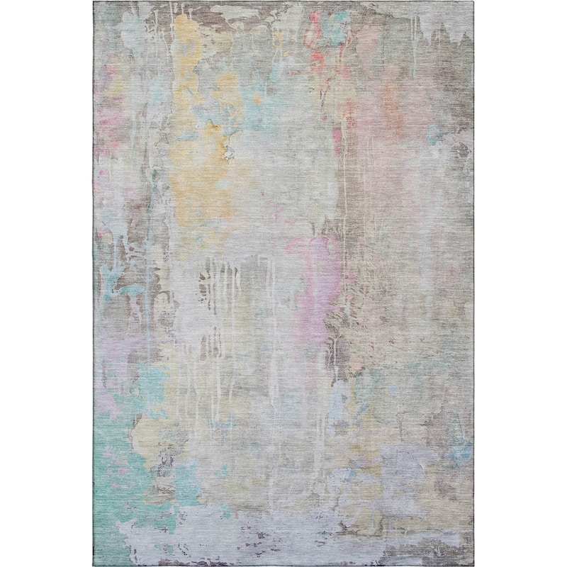 Premium Washable Super Soft Abstract Watercolor Mayfield Rug
