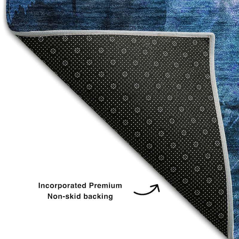 Premium Washable Super Soft Abstract Nature Mayfield Rug