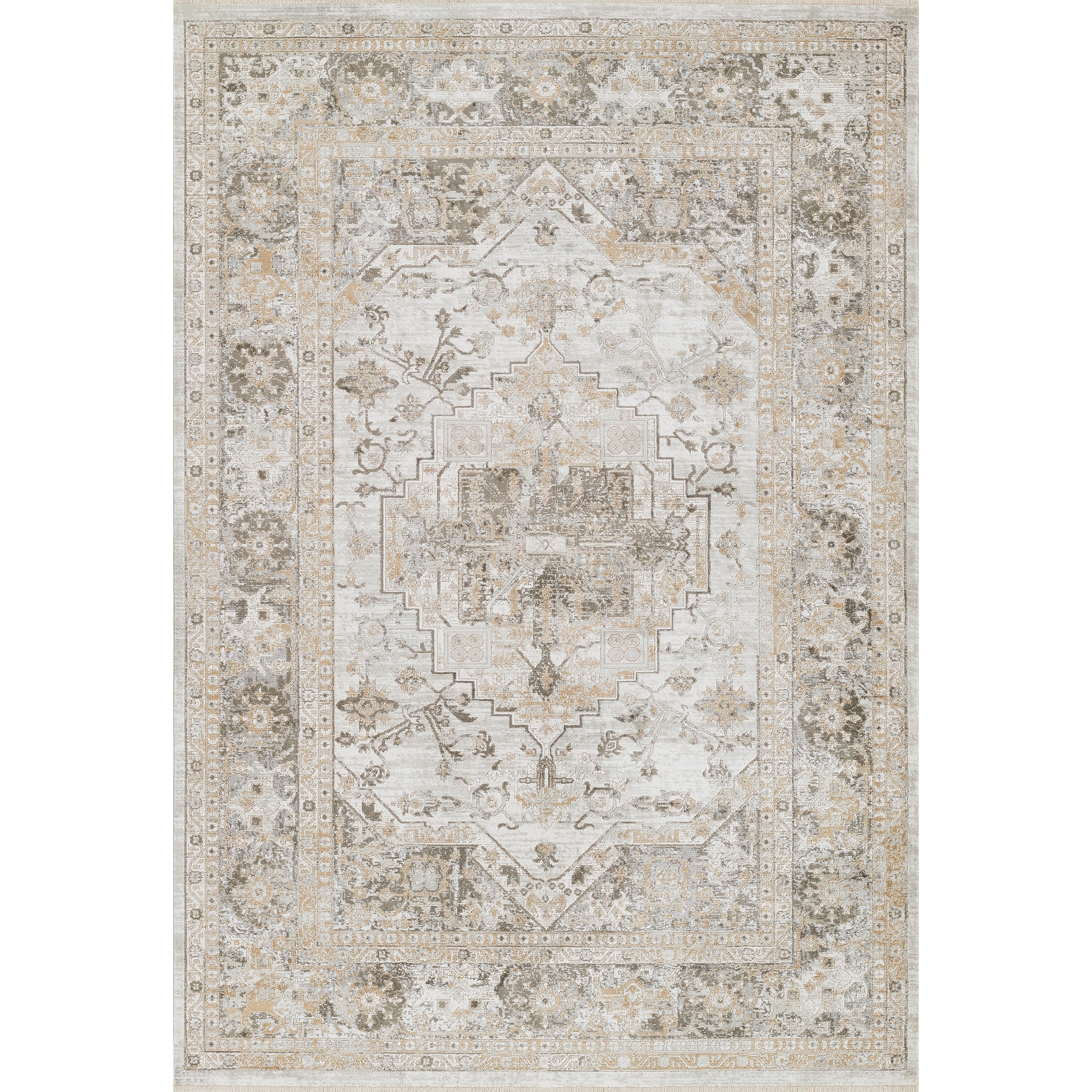 Momeni Cambridge Viscose Medallion Area Rug