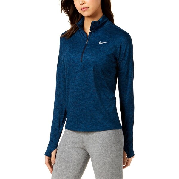 nike running quarter zip womens