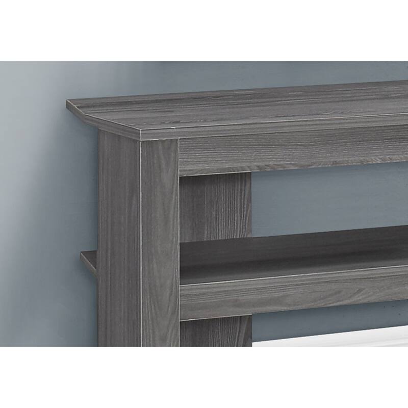 42" Modern TV Stand with Open Shelves, Media Entertainment Console, Perfect for Living Room, Bedroom, or Den