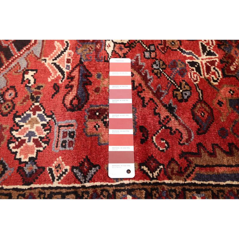 ECARPETGALLERY Hand-knotted Sarabi Red Wool Rug - 8'5 x 10'10