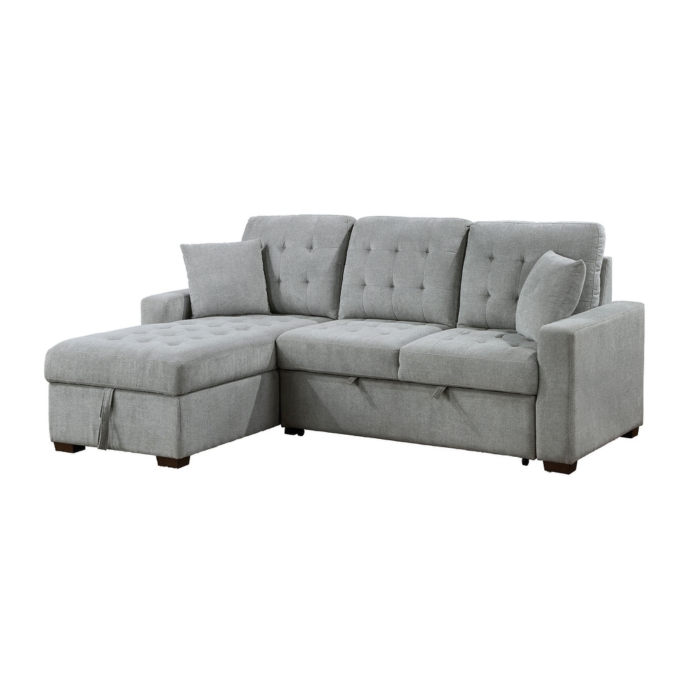 Almeria 2-Piece Sectional Sofa with Pull-out Bed and Left Chaise
