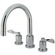 preview thumbnail 1 of 2, NuWave French 3-Hole Deck Mount Roman Tub Faucet Polished Chrome