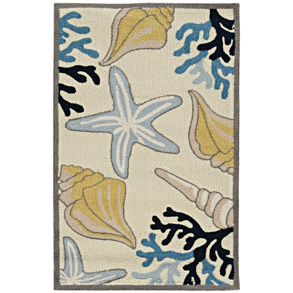 Domani Mohana Ivory Seashell Rug