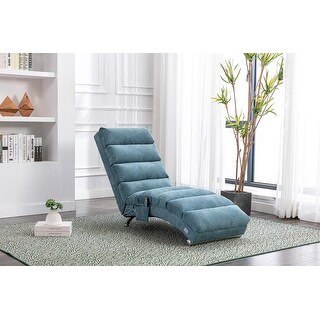 Modern Massage Linen Chaise Lounge Indoor Chair Long Lounger - Bed Bath ...