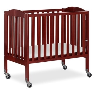 Dream On Me 2-in-1 Folding Birch Portable Crib