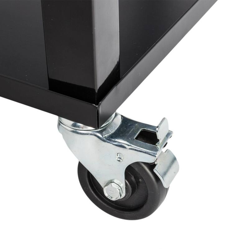 Ice Chest Cooler Cart Black