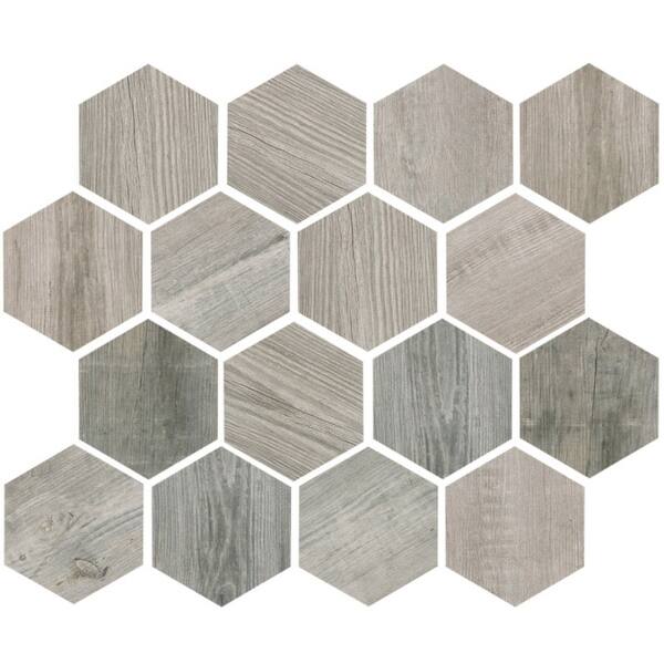 Apollo Tile Beige 10-in x 12-in Matte Porcelain Hexagon Patterned Floor and Wall Tile (4.015-sq. ft/ Carton)