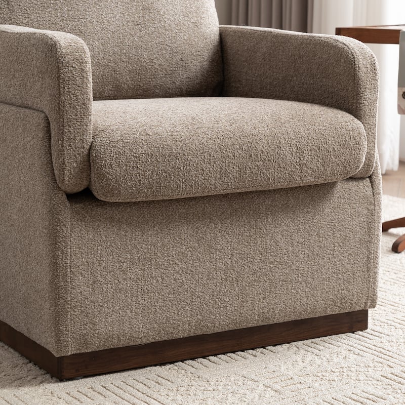 Accent Chair, Oversized Armchair, Modern Comfy Reading Chair