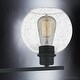 preview thumbnail 7 of 5, Luxury Utilitarian Bath Vanity Light, 8.5"H x 36"W, with Modern Farmhouse Style, Matte Black, by Urban Ambiance