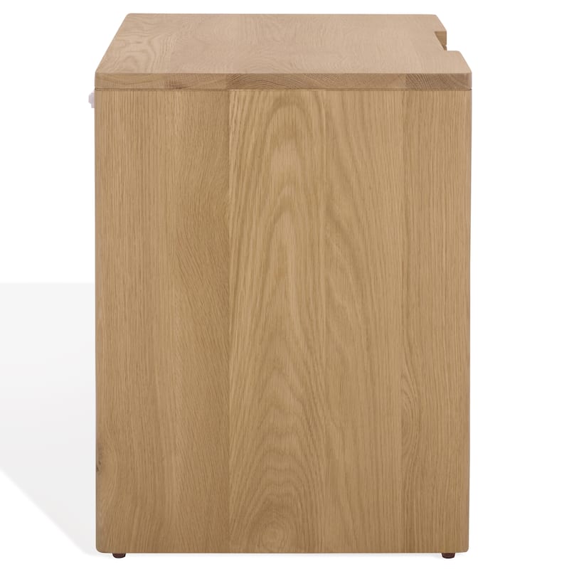 SAFAVIEH Couture Riverside Oak Wood 3-Drawer Nightstand