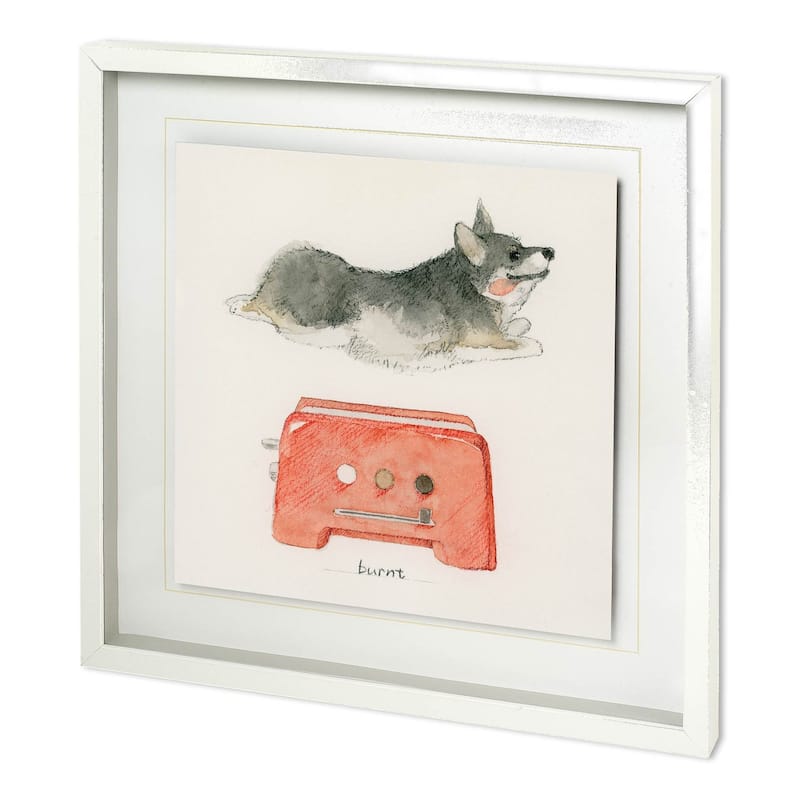 Corgi's Backery III Framed Art Print
