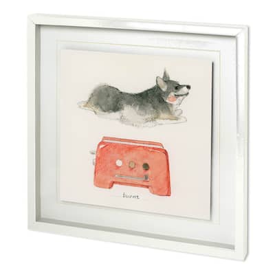 Corgi's Backery III Framed Art Print