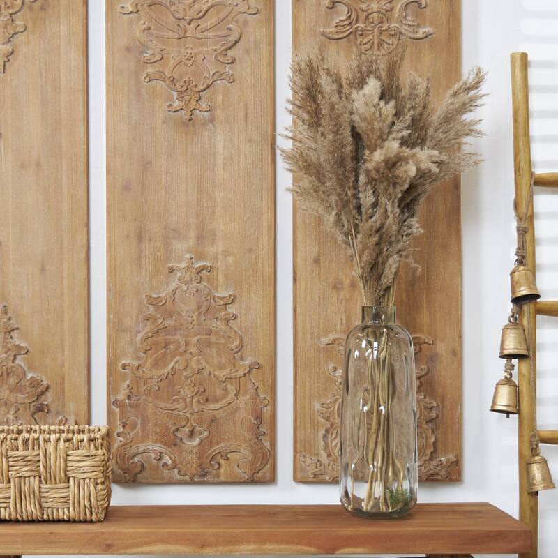 Dried Plant Pampas Grass Home Decor Natural Foliage with Long Stems - Brown or Green - Roche River Decor