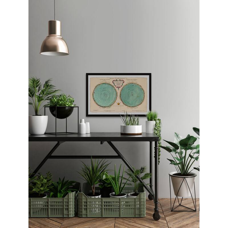 'Map of the Universe' Framed Painting Print