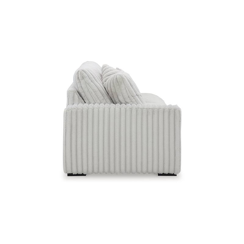 Signature Design by Ashley Stupendous White 2-Piece Sectional with Chaise - 141" W x 67" D x 41" H