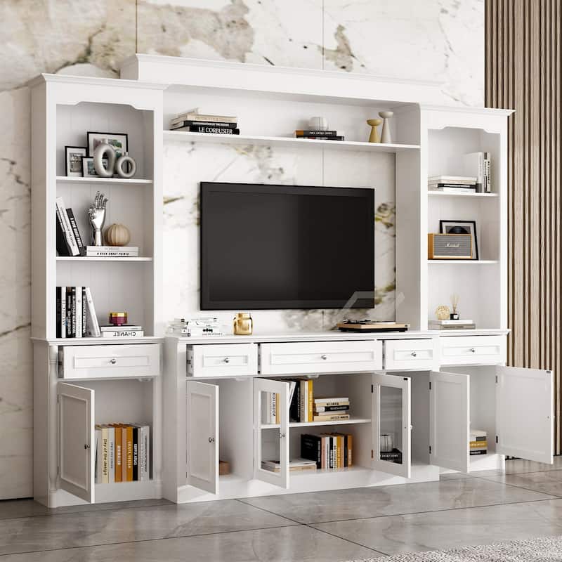 Entertainment Wall Unit /Bridge Multifunctional TV Stand Console Table