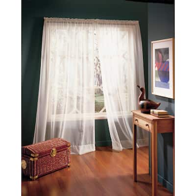 Rhapsody Rod Pocket European Style High Curtain Voile