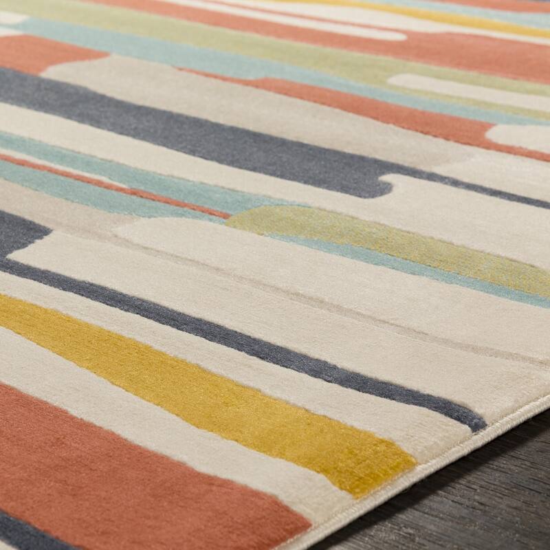 Livabliss City Mid-Century Abstract Area Rug