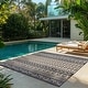 preview thumbnail 47 of 114, Gertmenian Solterra Bohemian Moroccan Global Weather Resistant Polypropylene Flatweave Indoor/ Outdoor Area Rug Collection