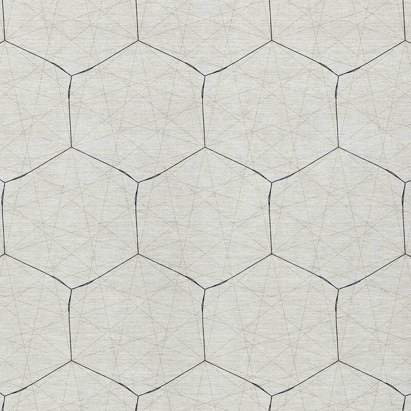 HomeRoots Geometric Transitional Rectangle Outdoor Rug
