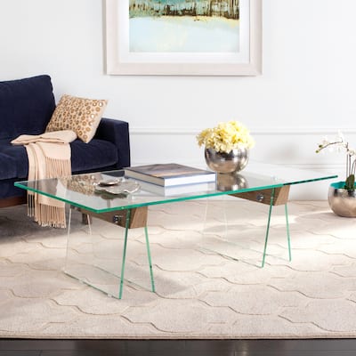 SAFAVIEH Modern Glass Loft Coffee Table
